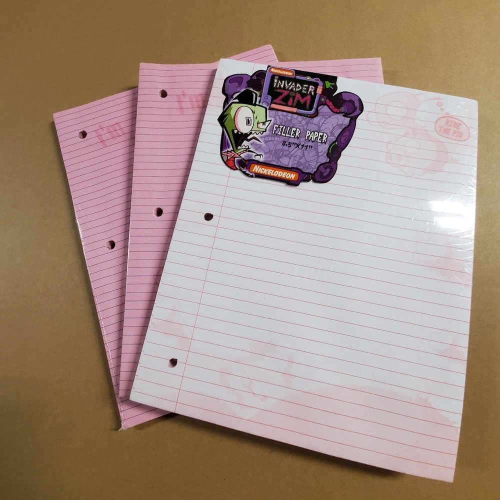 NIP - Invader Zim Filler Paper (3)